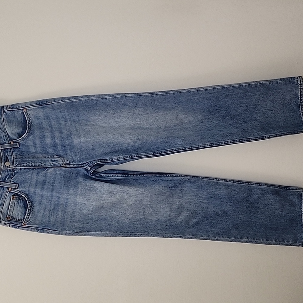 Aritzia 100% Cotton Denim Forum The '90S Iggy Lo-Rise Baggy Jeans Size 27 - Picture 2 of 16